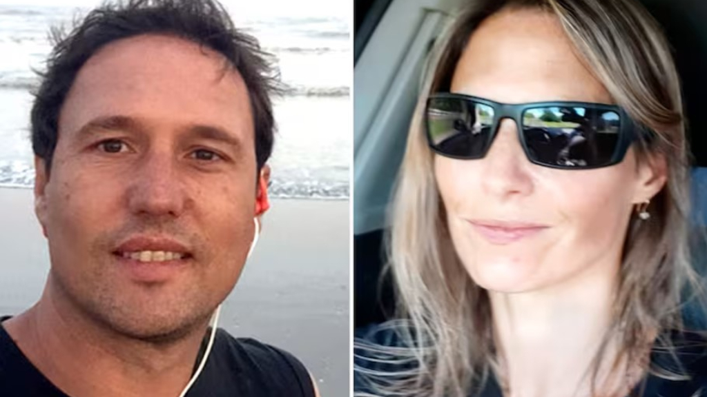 Ramiro Rotelo y Ruth Semeszczuck, los padres del chico que desencadenó la tragedia. La mujer está fuera de peligro a pesar de haber sido baleada.