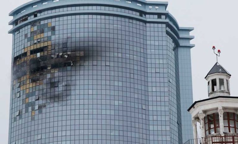 Rusia denunció el ataque de drones contra seis edificios de viviendas en Kazán