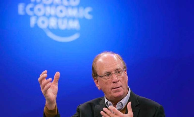 El discurso de Milei en Davos indignó al CEO del fondo de inversión más grande del mundo