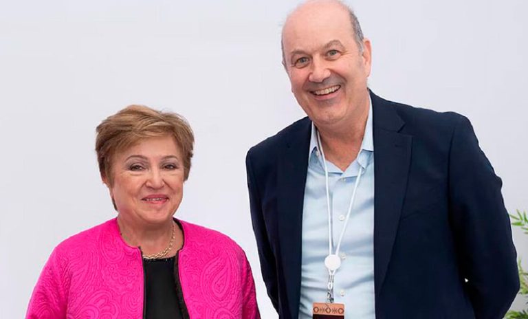 Sturzenegger se reunió con la titular del FMI apuntando el plan desregulador del Gobierno