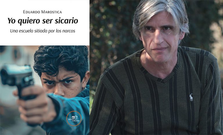 Eduardo Marostica presentará en Rosario su novela “Yo quiero ser sicario”