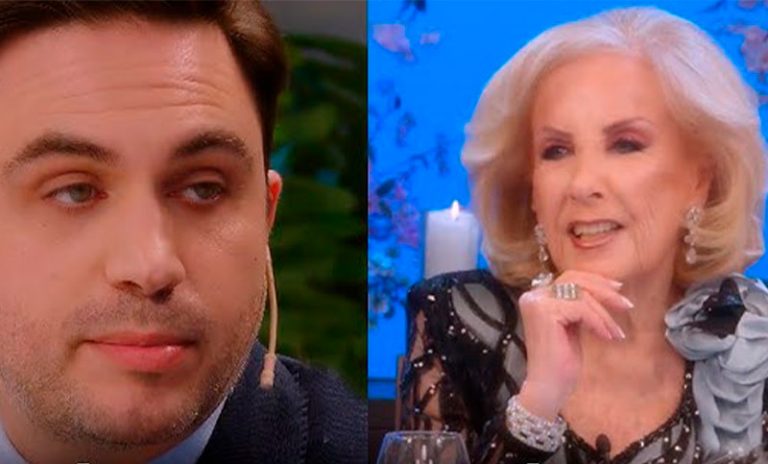 Mirtha Legrand se cruzó con Ramiro Marra por pedir que los ricos paguen más
