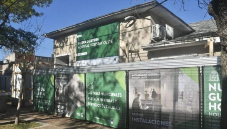 Vicente López inició la construcción de una nueva guardia del Hospital Houssay: donde estará ubicada