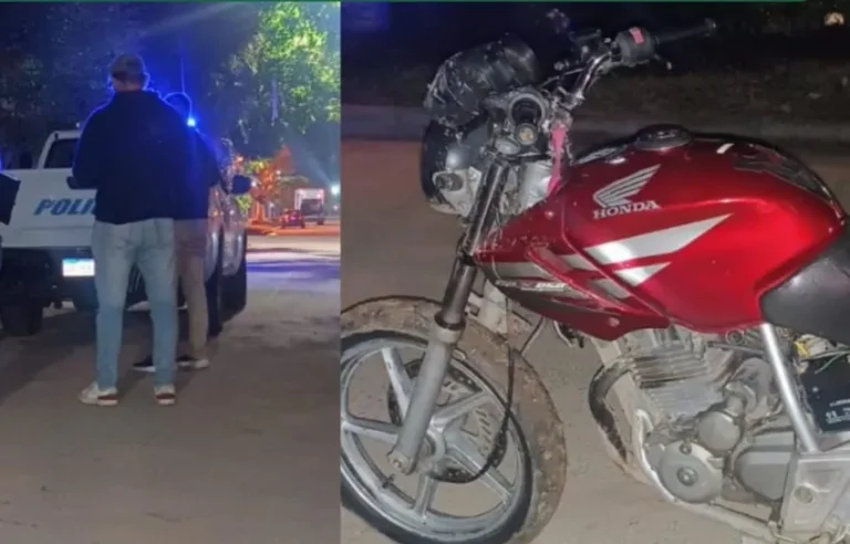 🔴 PROVINCIALES | Lo asaltaron con un arma, se subió al patrullero y recuperó su moto tras persecución