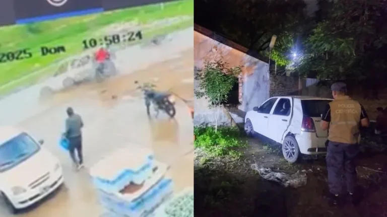 🔴 RESISTENCIA | Chocó a dos motocicletas sobre Av. Soberanía y se fugó: hubo tres heridos graves