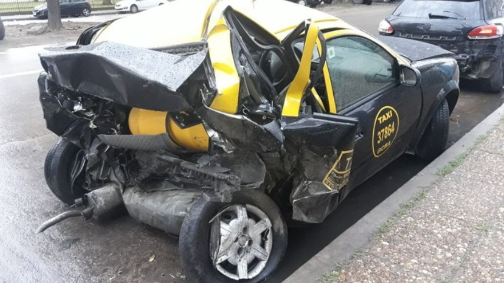 Nahuel Zárate irá cinco años a la carcel por manejar ebrio y matar a dos personas que iban en un taxi por la avenida General Paz en 2018.