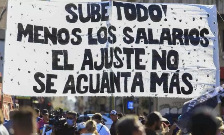 Ajuste y políticas de hambre: «la única salida es la unión de los trabajadores»