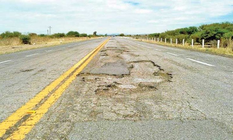Transportistas de hacienda en alerta por el mal estado de rutas nacionales