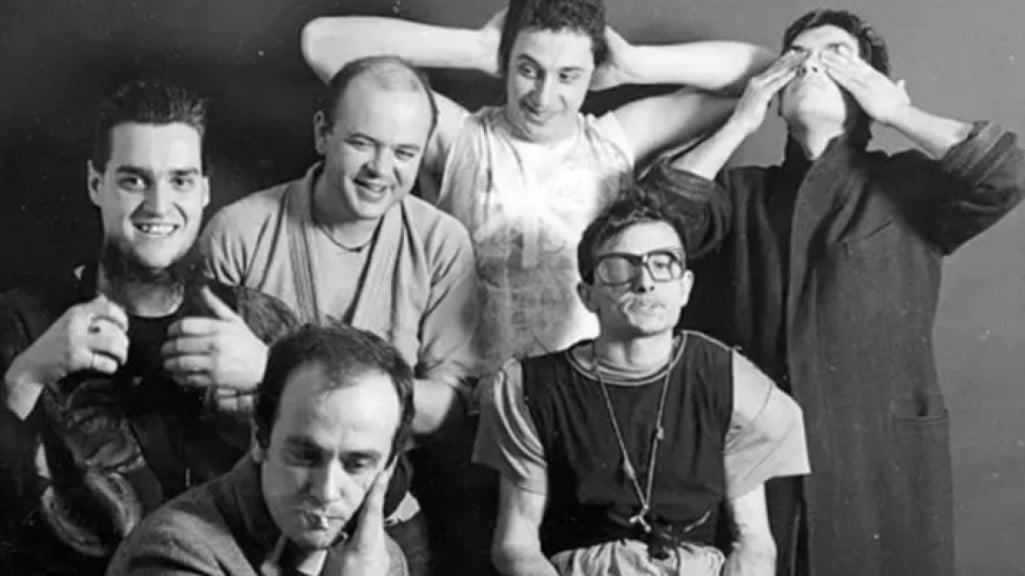 Luca Prodan, líder de Sumo, una de las bandas que marcaron el rock argentino.