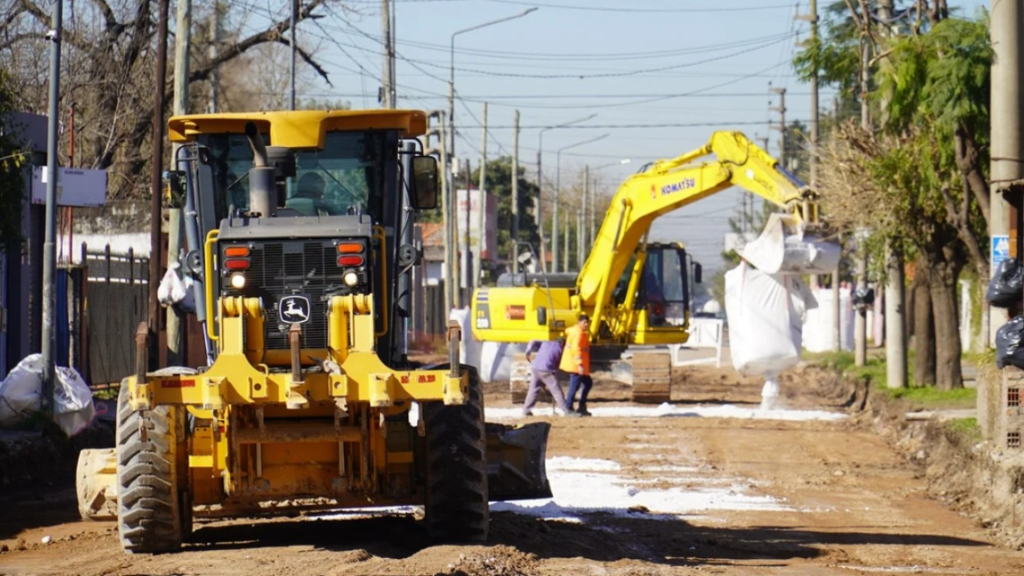 Las obras de la nueva Ruta 40 para unir Merlo y Marcos Paz avanzan a buen ritmo bajo la supervisión de la rovincia de Buenos Aires.