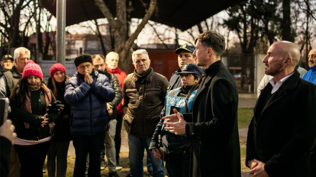 El nuevo Centro Descentralizado de Monitoreo de El Palomar, en el partido de Morón, ya funciona en la Plaza Cattaneo.