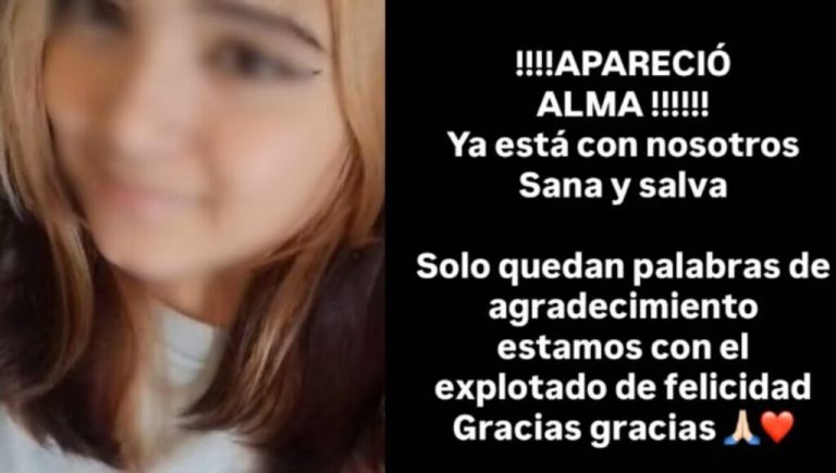 Encontraron a Alma, la chica de 15 años que había desaparecido en Laferrere: con quién estaba