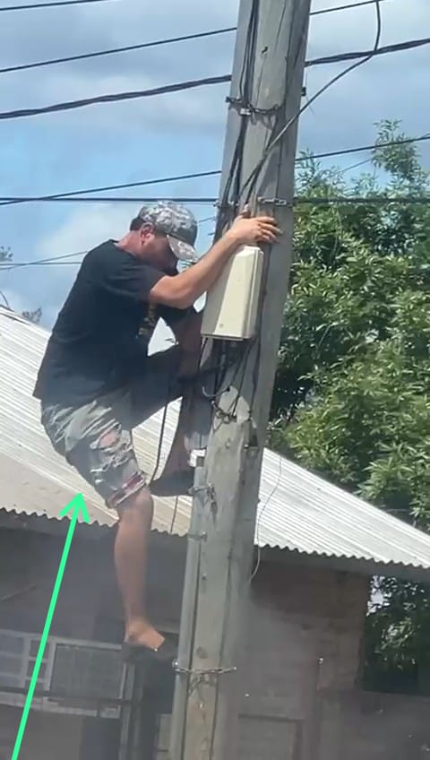 🔴 SÁENZ PEÑA | Detienen a un joven acusado de robar cables en el barrio 50 Viviendas
