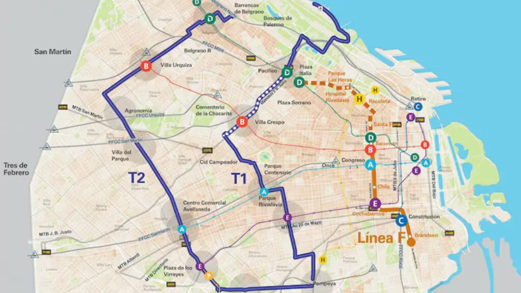 Trambus eléctrico, CABA