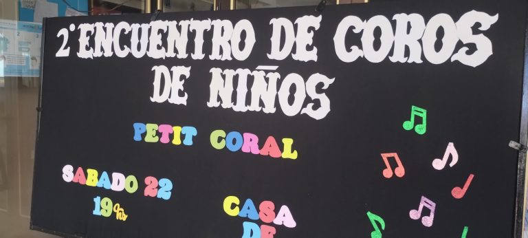 🔴 SÁENZ PEÑA | Cultura Sáenz Peña presenta un nuevo Encuentro de «Coros de Niños»