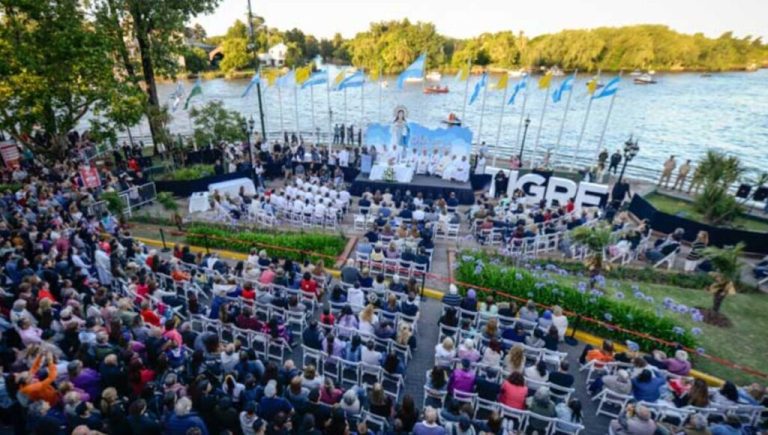 Tigre se prepara para la procesión náutica por el Día de la Virgen: la grilla completa del tradicional y multitudinario evento