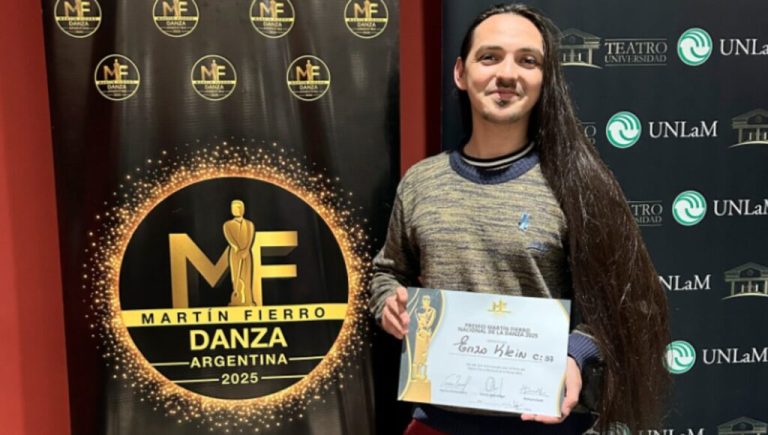 Fue nominado al Martín Fierro de Danza y busca inspirar a los jóvenes: Enzo Klein, el bailarín de San Fernando
