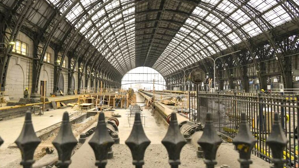 tren Mitre, obras