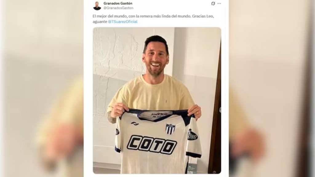 Messi, Tristán Suárez