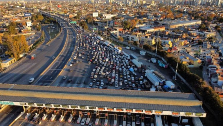 Arranca una mega obra en la Autopista Buenos Aires – La Plata para terminar con el caótico «efecto embudo»