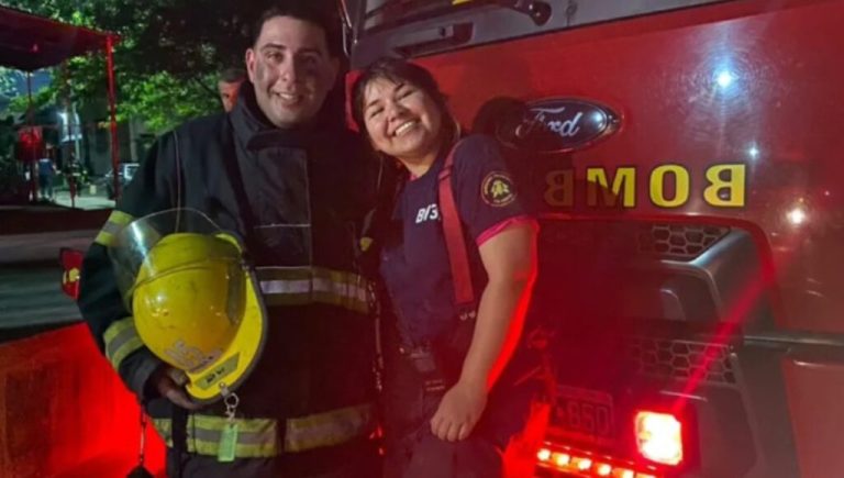 Bombero muerto en Morón: el devastador drama de la novia, también voluntaria y arrollada en el accidente mortal