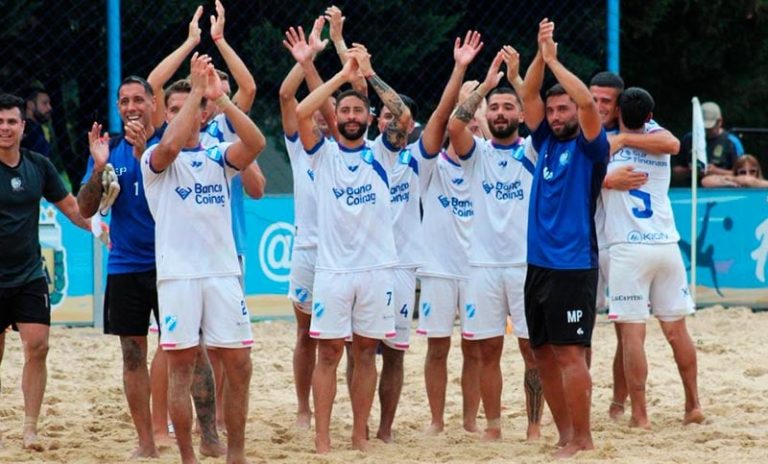Argentino se consagró campeón del fútbol playa de AFA