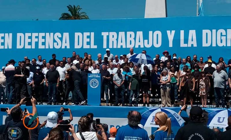 Jorge Sola advirtió al gobierno: “Sigan sin escucharnos y terminaremos en un paro nacional”