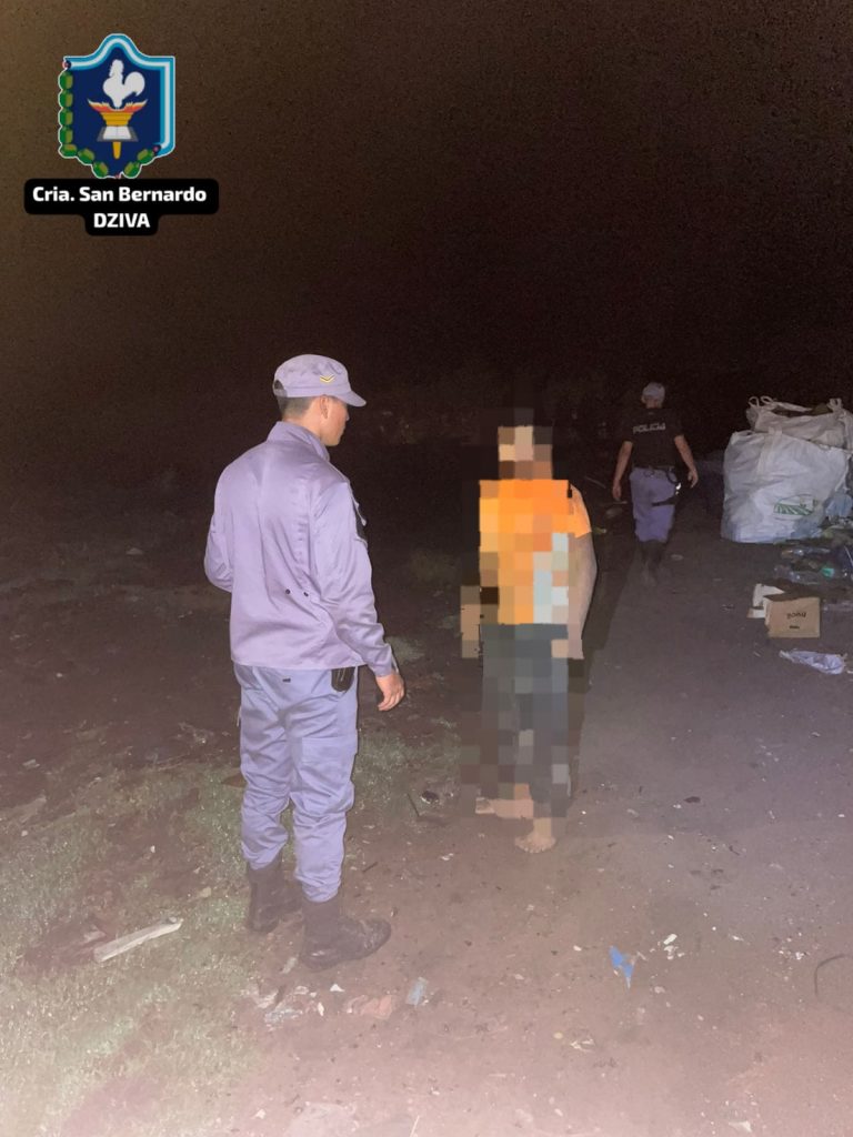 🔴 SAN BERNARDO | Hallaron a un menor desorientado en el basural municipal