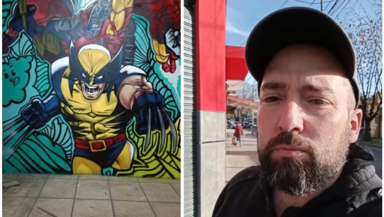 “Gano entre 5 y 6 millones de pesos por mes”: el grafitero viral de Haedo que logró vivir de su pasión