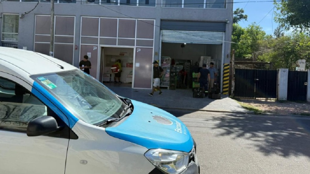 Escobar, clausura, Pedidos Ya