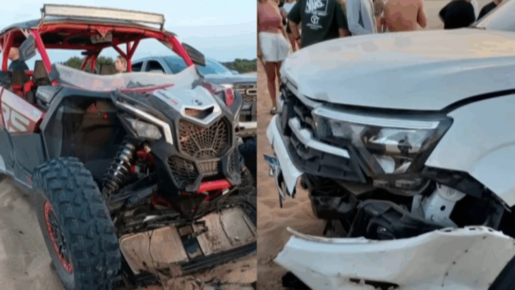 Bastian Jerez, choque, Pinamar, Moreno, Manuel Molinari