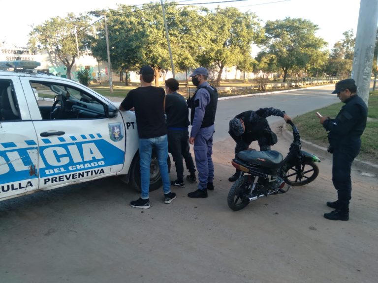 🔴 SÁENZ PEÑA | Fin de semana con detenciones, secuestro de motos y controles viales