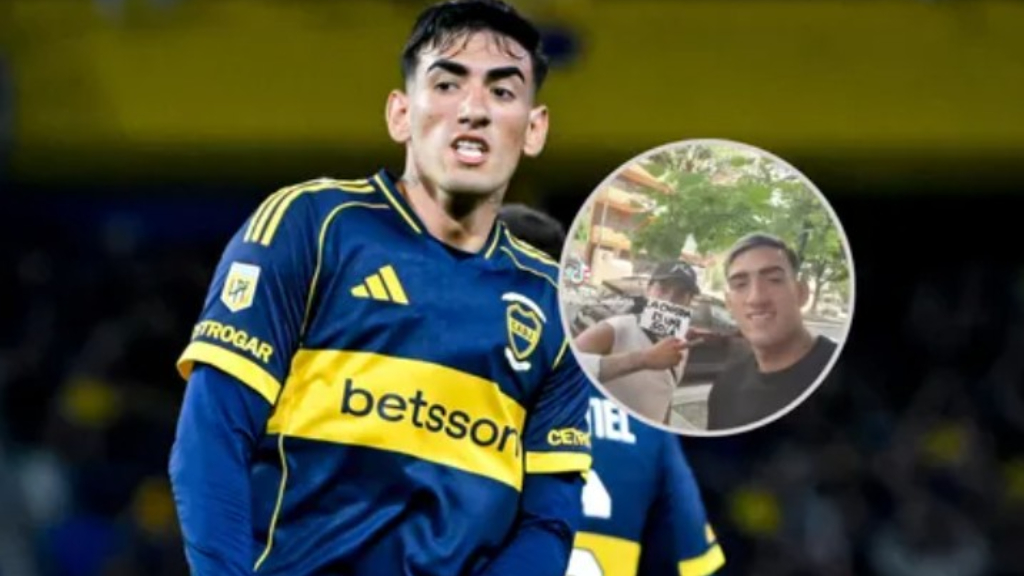 Lautaro Di Lollo, el crack de Boca que revolucionó las redes sociales tras un conmovedor gesto con un vendedor ambulante.