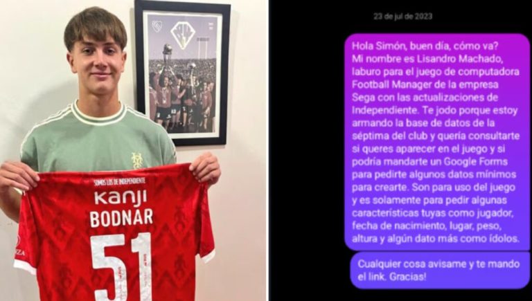 Simón Bodnar, de Tapiales a Independiente y la Selección de Hungría: la increíble historia del pibe descubierto en un juego de la Play