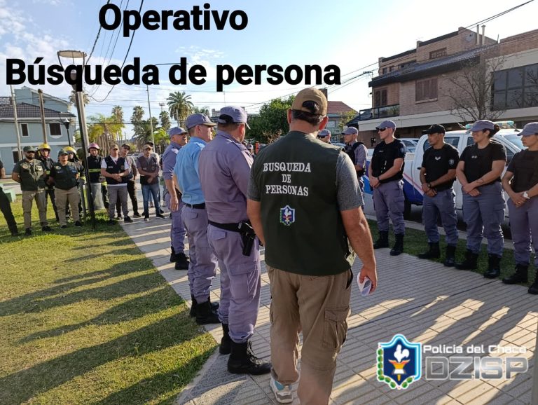 🔴 SÁENZ PEÑA | Activaron operativo de búsqueda por la desaparición de un adulto mayor