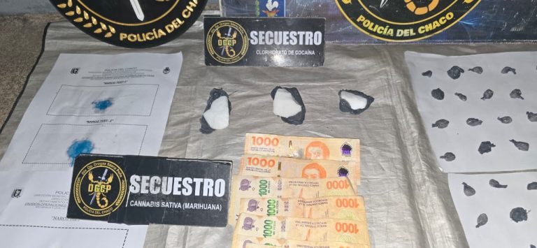 🔴 SÁENZ PEÑA | Detienen a un hombre con más de 100 gramos de cocaína en el acceso a la ciudad