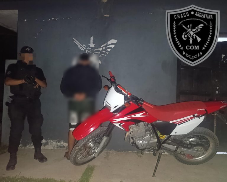 🔴 POLICIALES | Operativo “Lince”: demoran a un joven con una motocicleta adulterada