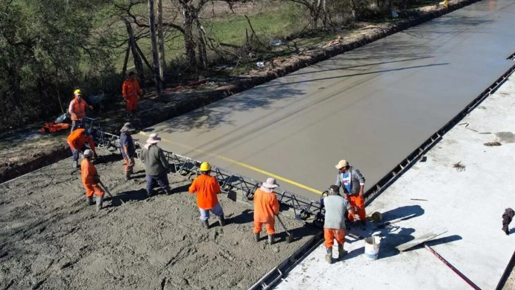 Avanza la repavimentación del Camino de Cintura en Esteban Echeverría: qué cruces están habilitados para circular y cuales no