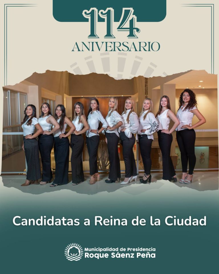 🔴 LOCALES | Todo listo para elegir a la Reina del 114° aniversario de Sáenz Peña