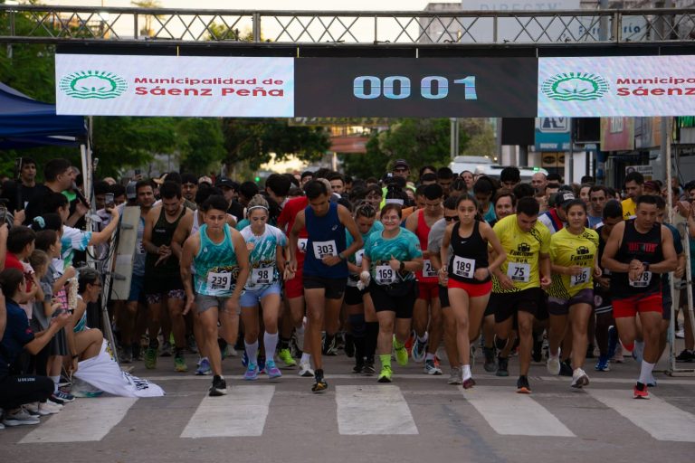 🔴 SÁENZ PEÑA | Multitudinaria convocatoria en la maratón aniversario