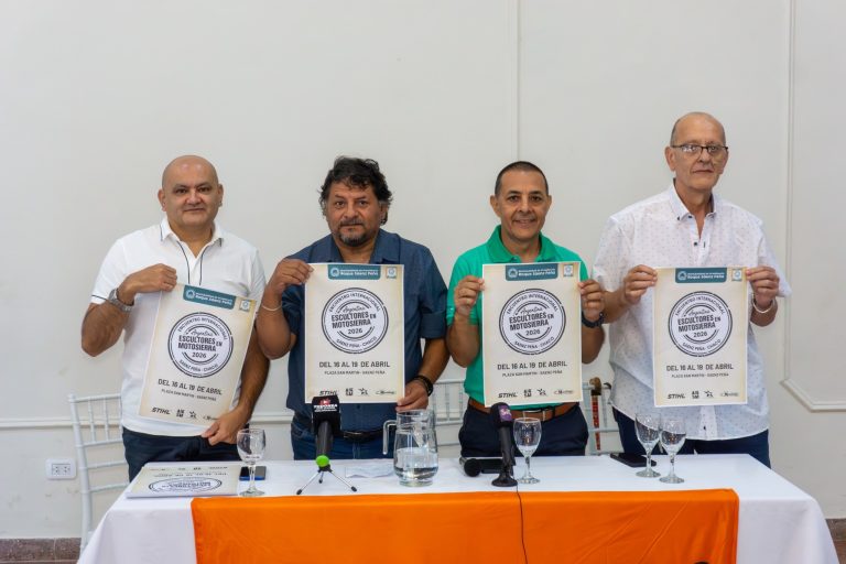 🔴 SÁENZ PEÑA | La ciudad termal se prepara para el 7º Encuentro Internacional de Escultores en Motosierra
