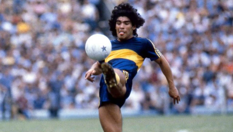 Una proeza poco conocida de Diego Maradona: su único hat-trick en Boca y con dos goles casi calcados