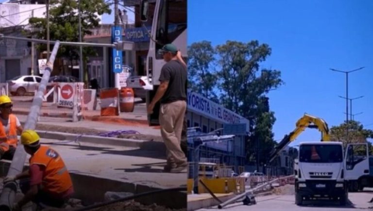 Tres de Febrero: avanza la obra de una nueva parada clave del Metrobus sobre la Ruta 8