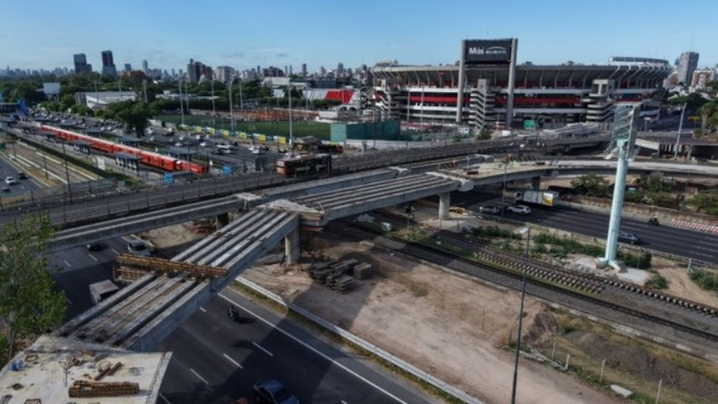 Desde este semana, a la ampliación del Puente Labruna del Estadio Monumental se sumará el comienzo del proyecto del denominado "Anillo Pampa", en la salida de CABA hacia el norte del GBA.