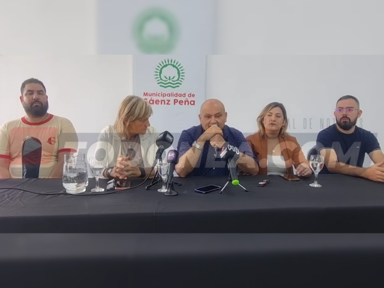 🔴 SÁENZ PEÑA | Anunciaron los festejos por los 80 años de la pasarela