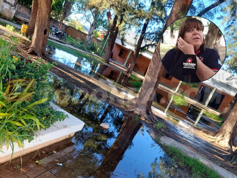 🔴 SÁENZ PEÑA | Directora denuncia desborde de aguas cloacales en una escuela y advierte que podrían no iniciar las clases