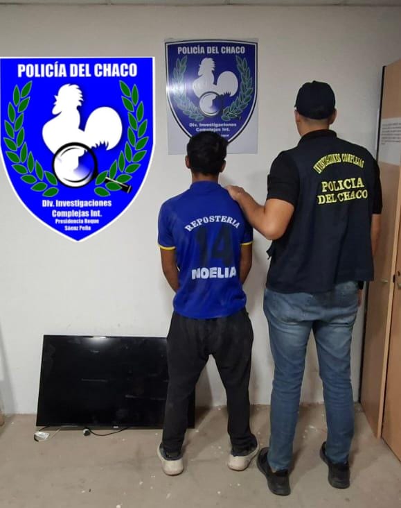 🔴 SÁENZ PEÑA | Terminó detenido tras robar en la casa de su propia abuela