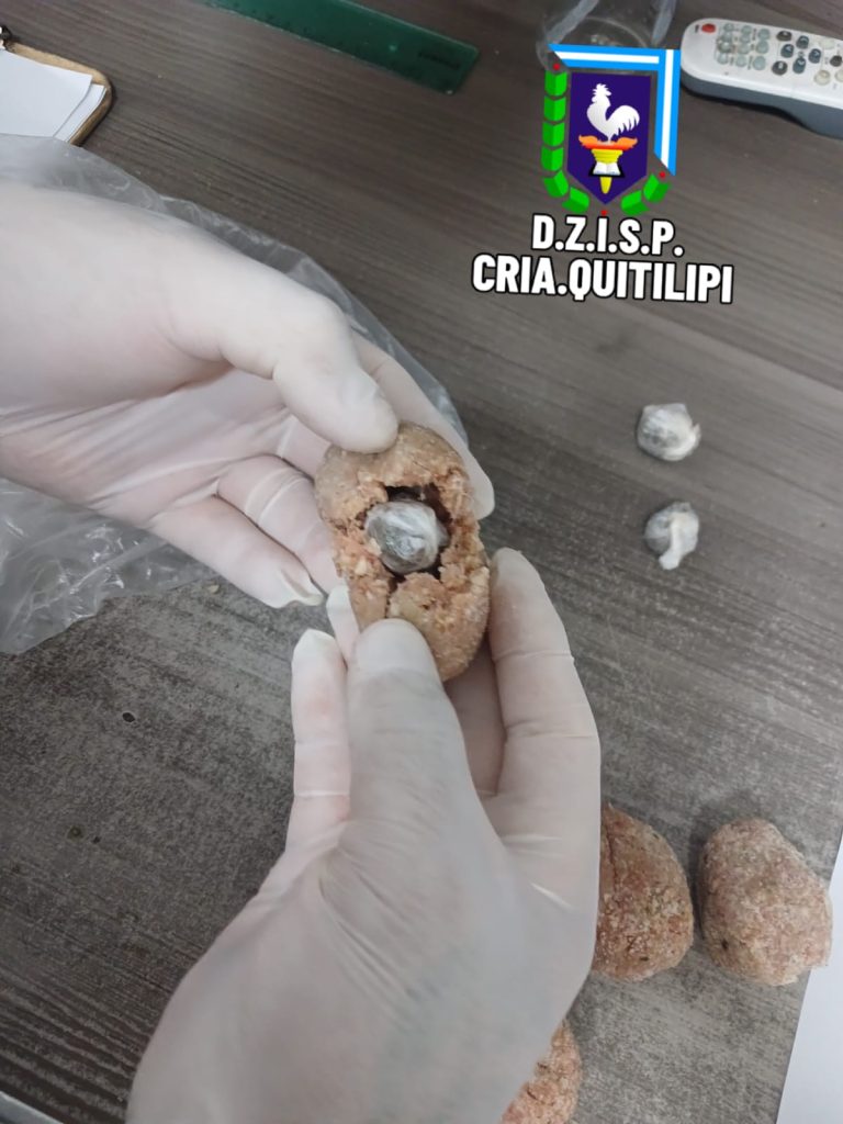 馃敶 POLICIALES | Incautaron marihuana oculta en alb贸ndigas destinadas a un detenido