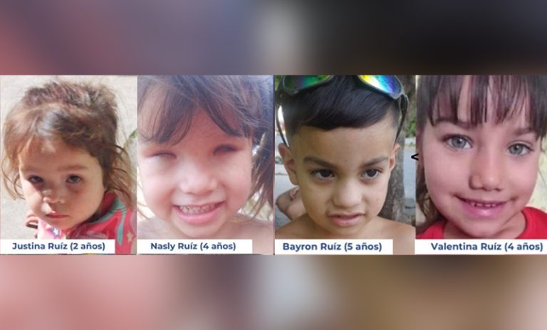 Cuatro niños son intensamente buscados desde el lunes en San Lorenzo