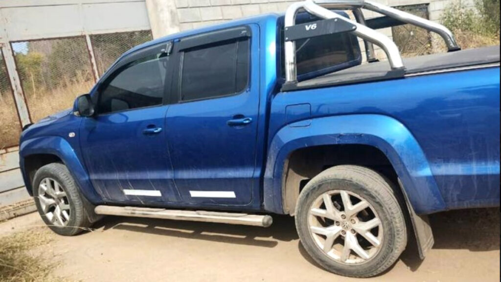 La camioneta de Leonardo Quinteros, el empresario asesinado en su casa de Merlo, fue hallada poco despues abandonada en La Matanza.